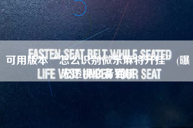 可用版本“怎么识别微乐麻将开挂”(曝光透视必备猫腻