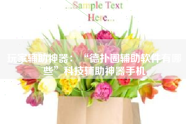 玩家辅助神器：“德扑圈辅助软件有哪些”科技辅助神器手机