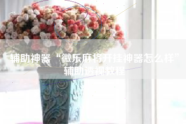 辅助神器“微乐麻将开挂神器怎么样”辅助透视教程