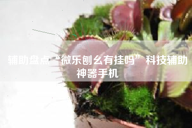 辅助盘点“微乐刨幺有挂吗”科技辅助神器手机 辅助盘点“微乐刨幺有挂吗”科技辅助神器手机