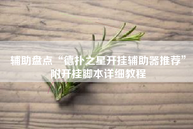 辅助盘点“德扑之星开挂辅助器推荐”附开挂脚本详细教程 辅助盘点“德扑之星开挂辅助器推荐”附开挂脚本详细教程