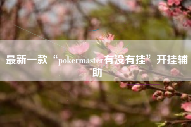 最新一款“pokermaster有没有挂	”开挂辅助