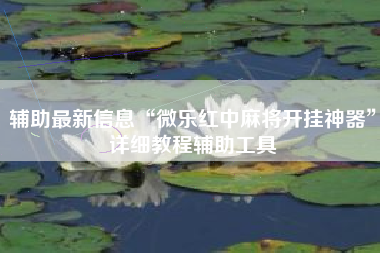 辅助最新信息“微乐红中麻将开挂神器	”详细教程辅助工具