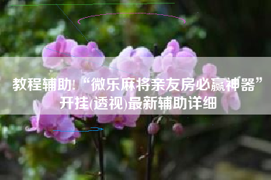 教程辅助!“微乐麻将亲友房必赢神器”开挂(透视)最新辅助详细