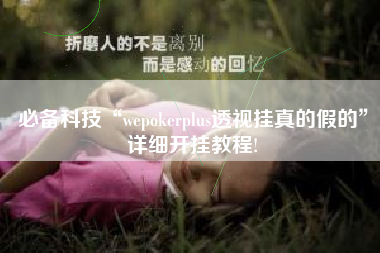 必备科技“wepokerplus透视挂真的假的”详细开挂教程!